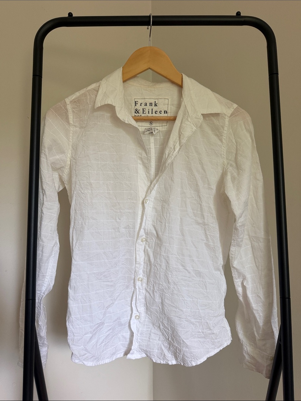 Frank & Eileen Barry 100% Cotton Button-Up Shirt